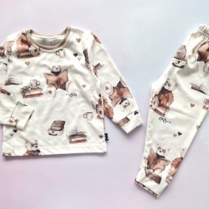 بلوز شلوار راحتی خرس دانشمند SED