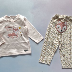 بلوز و شلوار روباه گلدوزی کوکالو