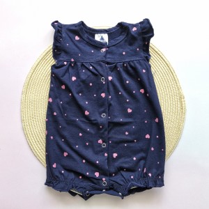 رامپر قلب سرمه ای بیبی گپ