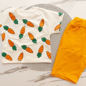 تیشرت شلوارک هویج kids