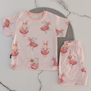ست تیشرت شلوارک راحتی خرگوش kids