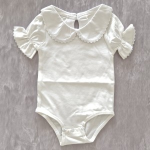 بادی آستین کوتاه یقه ب ب شیری آنیل