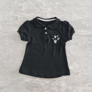 تیشرت آستین کوتاه جودون قلب مشکی وچیون