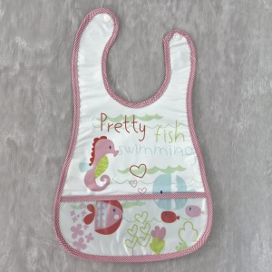 پیشبند مشمایی بزرگ جیب دار حیوانات دریایی