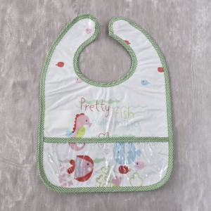 پیشبند مشمایی جیب دار حیوانات دریایی