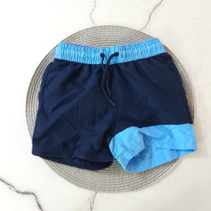 شورت مایو آبی سرمه ای kids