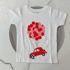 تیشرت آستین کوتاه بادکنک و ماشین kids