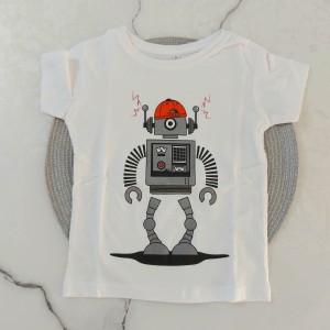 تیشرت آستین کوتاه آدم آهنی kids