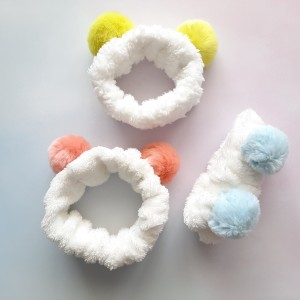 هدبند زمستانی طرح پوم