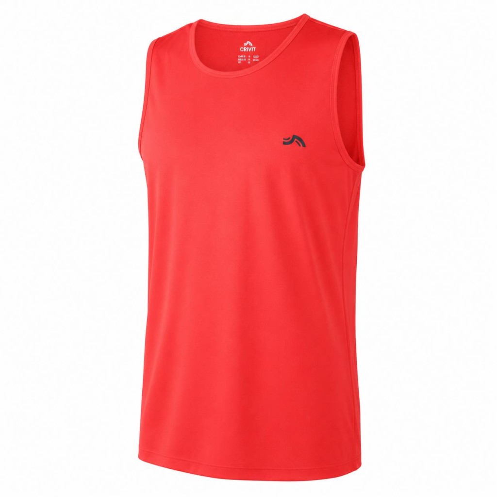 تاپ ورزشی کریویت مردانه قرمز CRIVIT MENS' SPORTS TOP کد 726