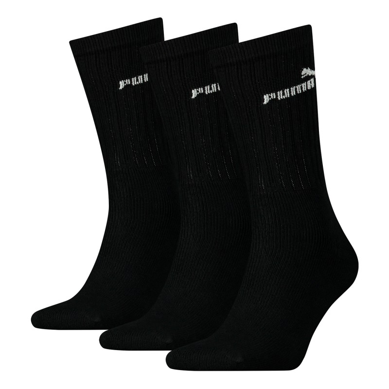 جوراب ورزشی  ساق دار  پوما مشکی  PUMA  CREW SOCKS  کد 372