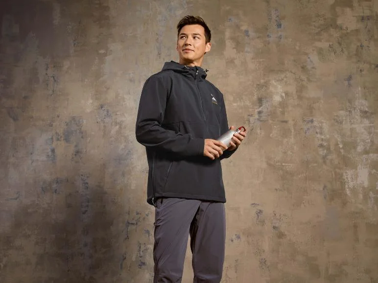 سافتشل نیم زیپ مردانه کریویت   CRIVIT MEN'S  SOFTSHELL JACKET  کد 396