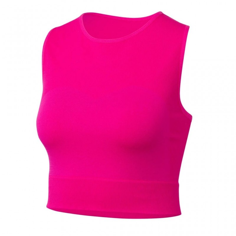 کراپ تاپ  زنانه CRIVIT SEAMLESS CROP TOP کد 411