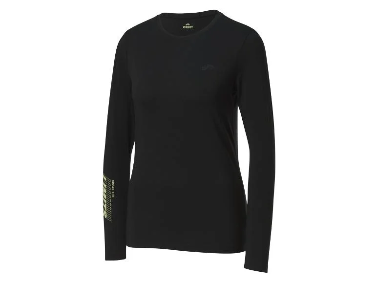 تیشرت ورزشی آستین بلند زنانه  CRIVIT T-SHIRT TECHNIQUE کد 514