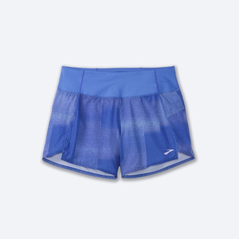 شلوارک زنانه بروکس آبی BROOKS CHASER 5"SHORT   کد 628