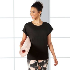 تیشرت گره ای کریویت زنانه مشکی