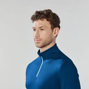 نیم زیپ ترمال کریویت مردانه  آبی