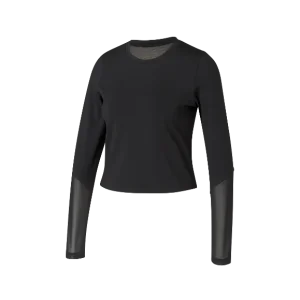 تیشرت کراپ کریویت  مشکی  CRIVIT LONG SLEEVE SPORTS TOP کد 501