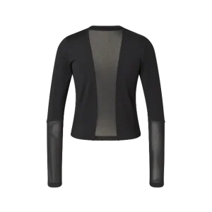تیشرت کراپ کریویت  مشکی  CRIVIT LONG SLEEVE SPORTS TOP