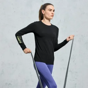 تیشرت ورزشی آستین بلند زنانه  CRIVIT T-SHIRT TECHNIQUE