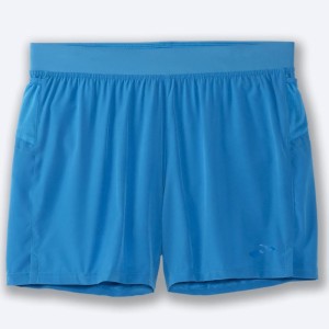 شلوارک  رانینگ بروکس مردانه آبی BROOKS SHERPA 5" SHORT