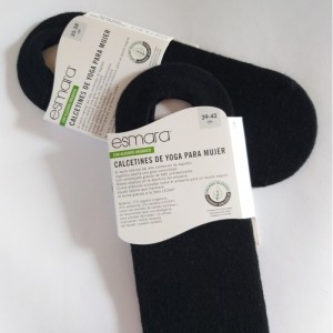 جوراب پیلاتس_ یوگا مشکی   ESMARA YOGA SOCKS کد 605