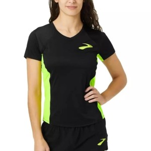 تیشرت رانینگ زنانه بروکس BROOKS ELIITE STEALTH SHORT SLEEVE کد 667