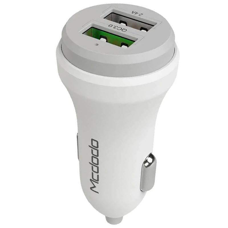 شارژر فندکی فست شارژ مک دودو Mcdodo مدل CC-3840 QC3.0 2.4A 30W