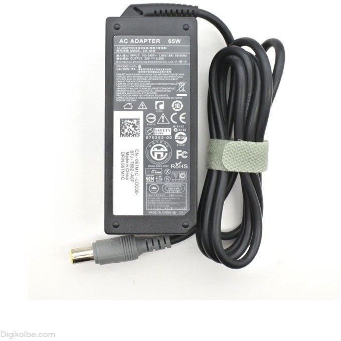 شارژر لپ تاپ لنوو 20 ولت 4.5 آمپر lenovo laptop charger
