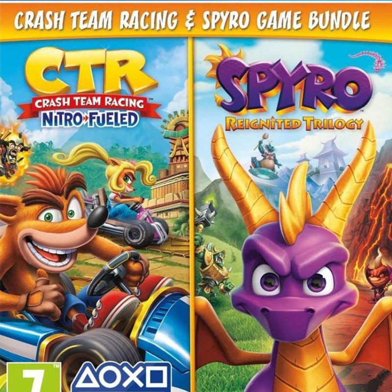 اکانت قانونی بازی Crash™ Team Racing Nitro-Fueled + Spyro™ Game Bundle (PS4,PS5 )