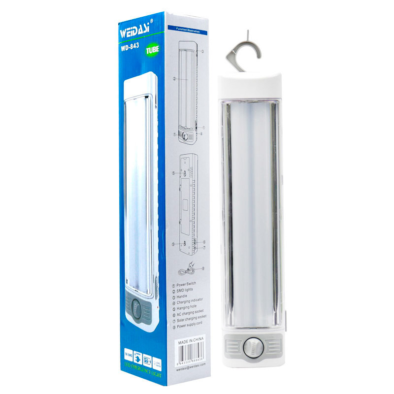 چراغ اضطراری شارژی  ویداسی مدل WD-843