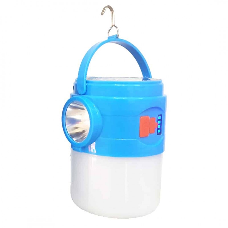 چراغ اضطراری شارژی با چراغ قوه خورشیدی مدل YX-658