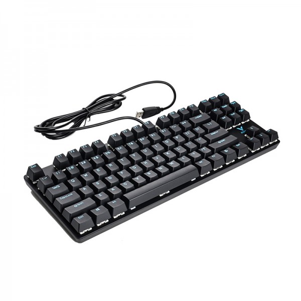 کیبورد گیمینگ مکانیکال سیم دار رپو Rapoo مدل V500PRO-87