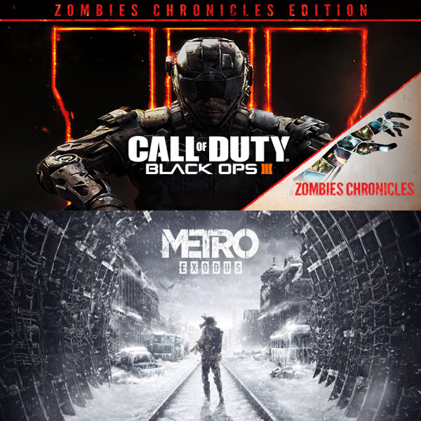 اکانت قانونی بازی Call of Duty: Black Ops III – Zombies Chronicles و بازی Metro Exodus