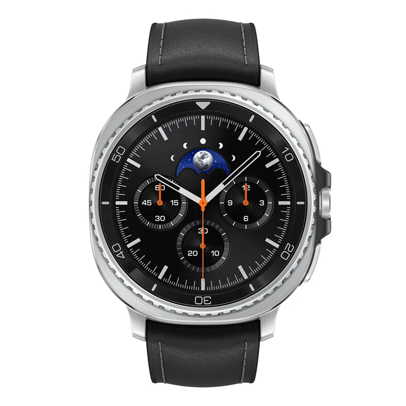 ساعت هوشمند سامسونگ Galaxy Watch 8 Classic سایز ۴۶ میلی‌متر با بند چرمی
