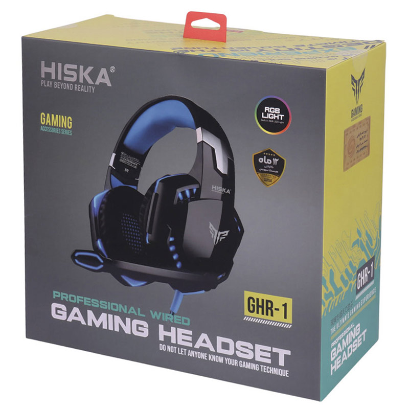 هدفون باسیم مخصوص بازی هیسکا مدل GHR-01