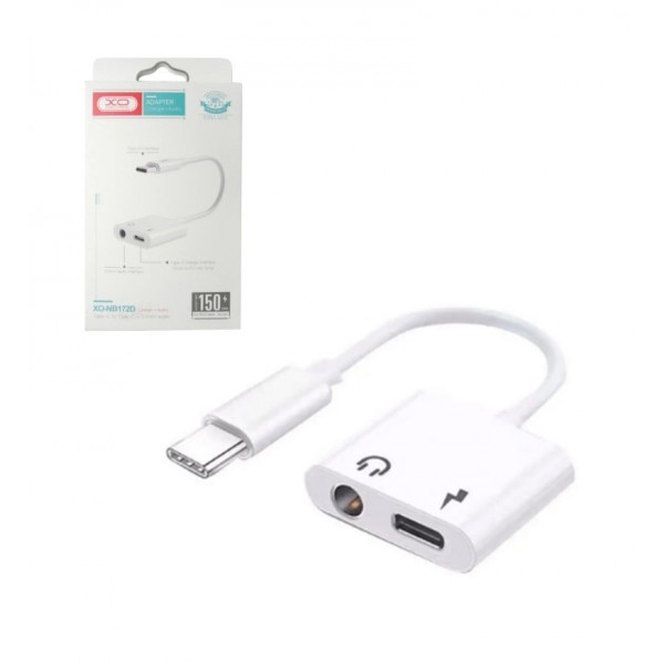 تبدیل Type-c به جک 3.5 میلی متری ایکس او XO مدل XO-NB172D