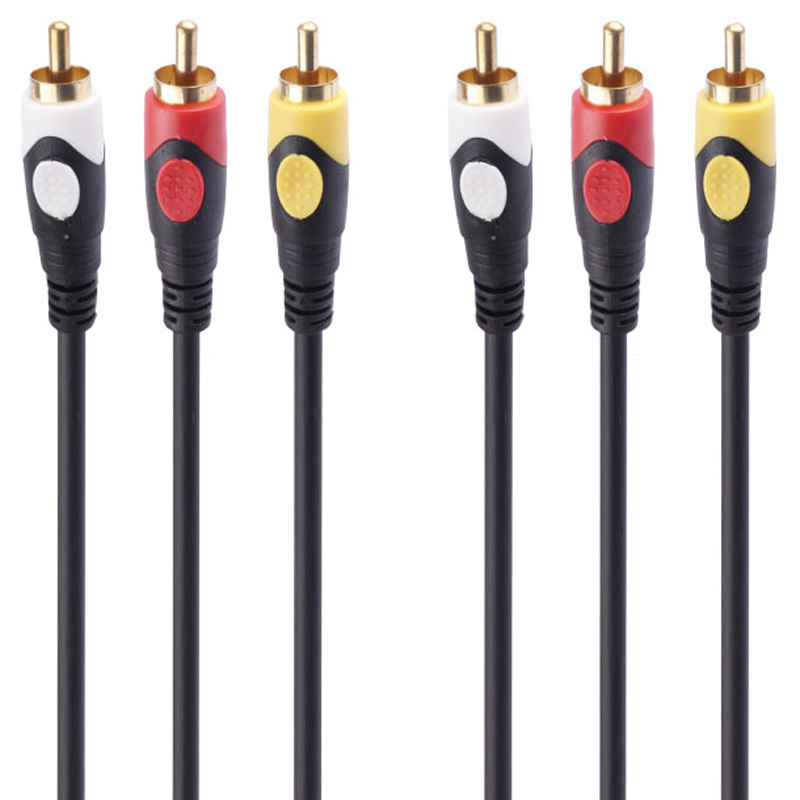 کابل ۳ به ۳ ایفورت Effort Plus AV RCA طول 1.5 متر