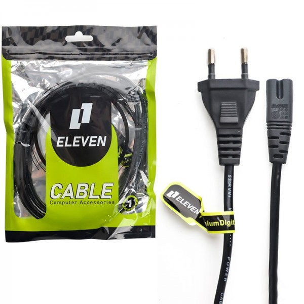 کابل برق 2 پین الون ELEVEN طول 1.5 متر