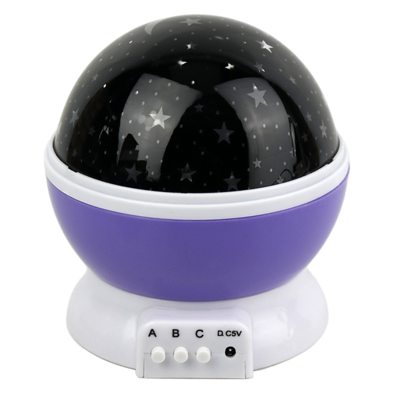 چراغ خواب و رقص نور گردان چرخشی ماه و ستاره مدل مستر STAR MASTER 9088