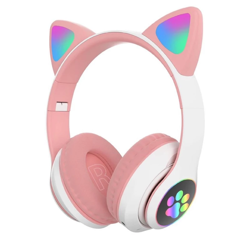 هدفون بلوتوثی عروسکی دخترانه CAT EAR VZV-23M