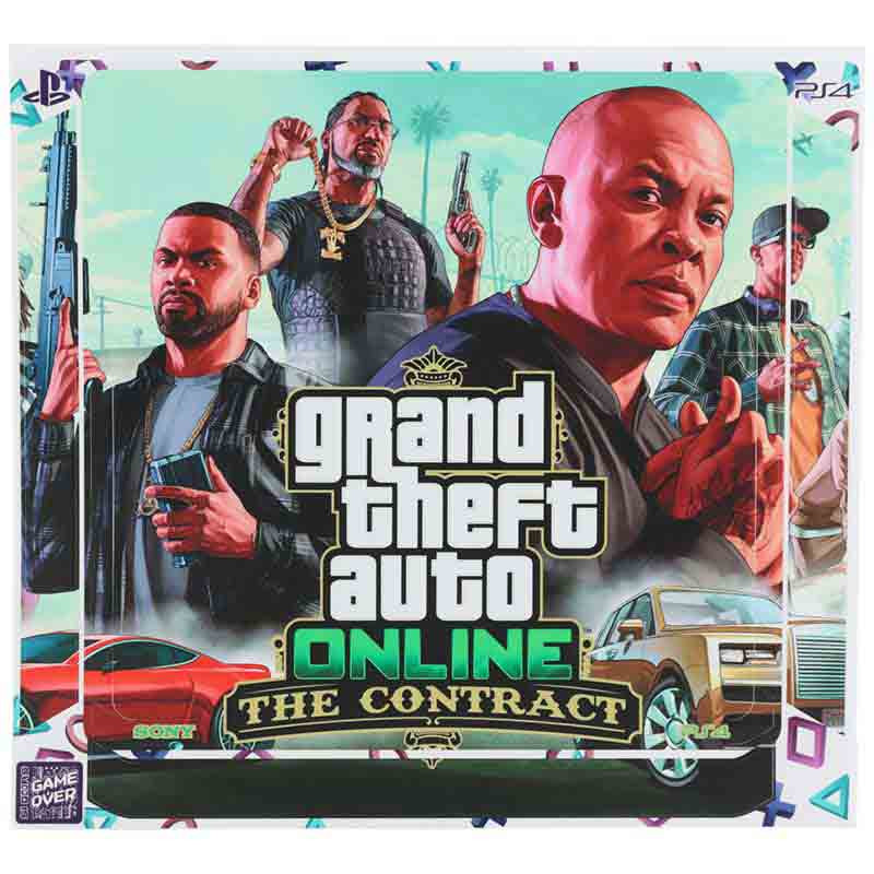 اسکین پلی استیشن 4 اسلیم طرح GTA Online