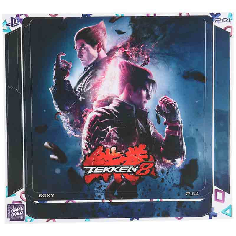 اسکین پلی استیشن 4 اسلیم طرح Tekken 8