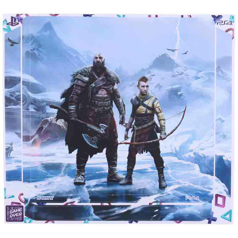 اسکین پلی استیشن 4 اسلیم طرح God Of War Ragnarok