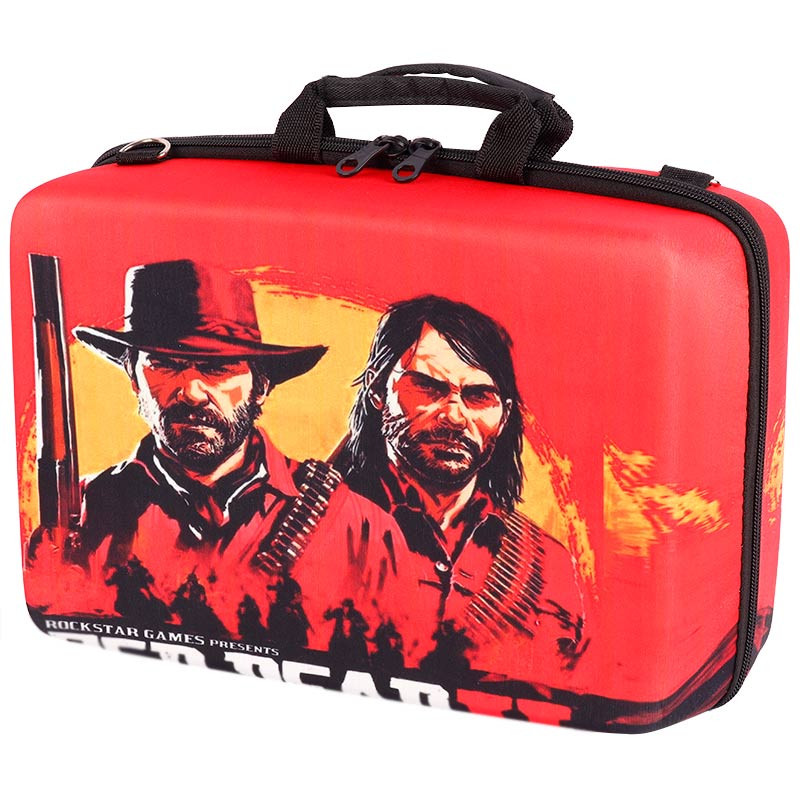 کیف کنسول بازی PS5 Slim طرح Red Dead Redemption