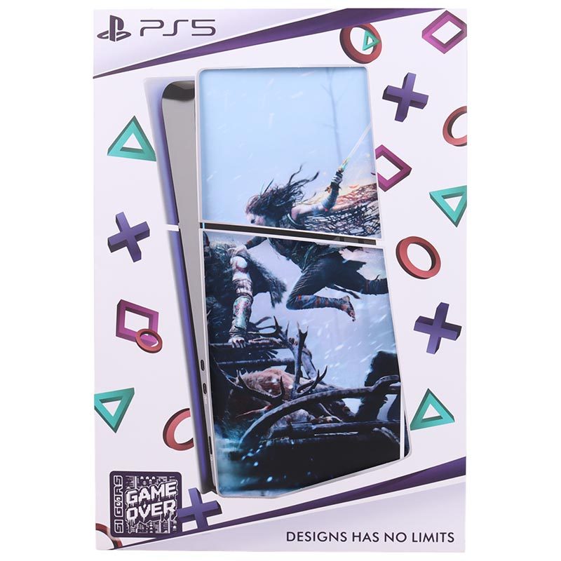 اسکین پلی استیشن 5 اسلیم طرح God of War Ragnarok