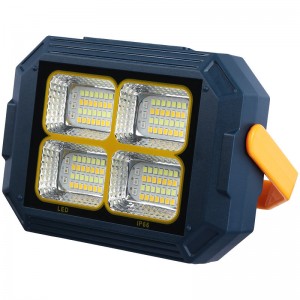 پروژکتور سیار شارژی و پاور بانک خورشیدی Led Solar LED Light