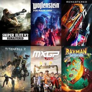اکانت قانونی مجموعه بازیهای Sniper Elite V2 Remastered /Wolfenstein: Youngblood/MXGP PRO/Need for Speed Hot Pursuit/Titanfall 2/Rayman Legends  برای PS4 و PS5