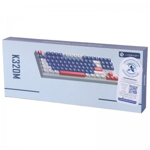 کیبورد باسیم گیمینگ لاجی کی LOGIKEY مدل K320M