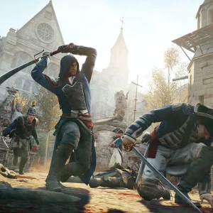 فایل بازی Assassins Creed Unity + Dying Light 2 Stay Human نسخه کامپیوتر + فلش 64 گیگابایت